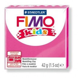 Gyurma, 42 g, égethető, FIMO "Kids", pink